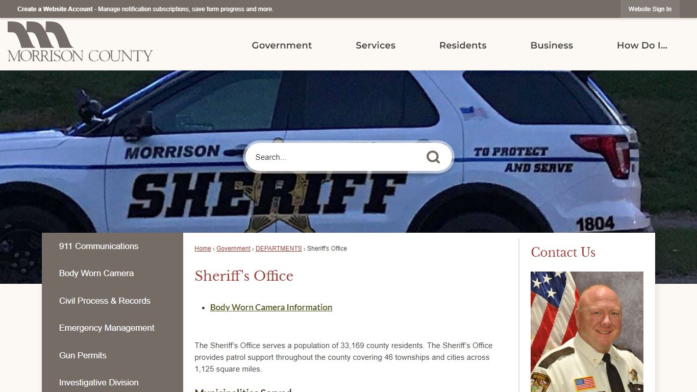 Sheriff's Office | Morrison County, MN